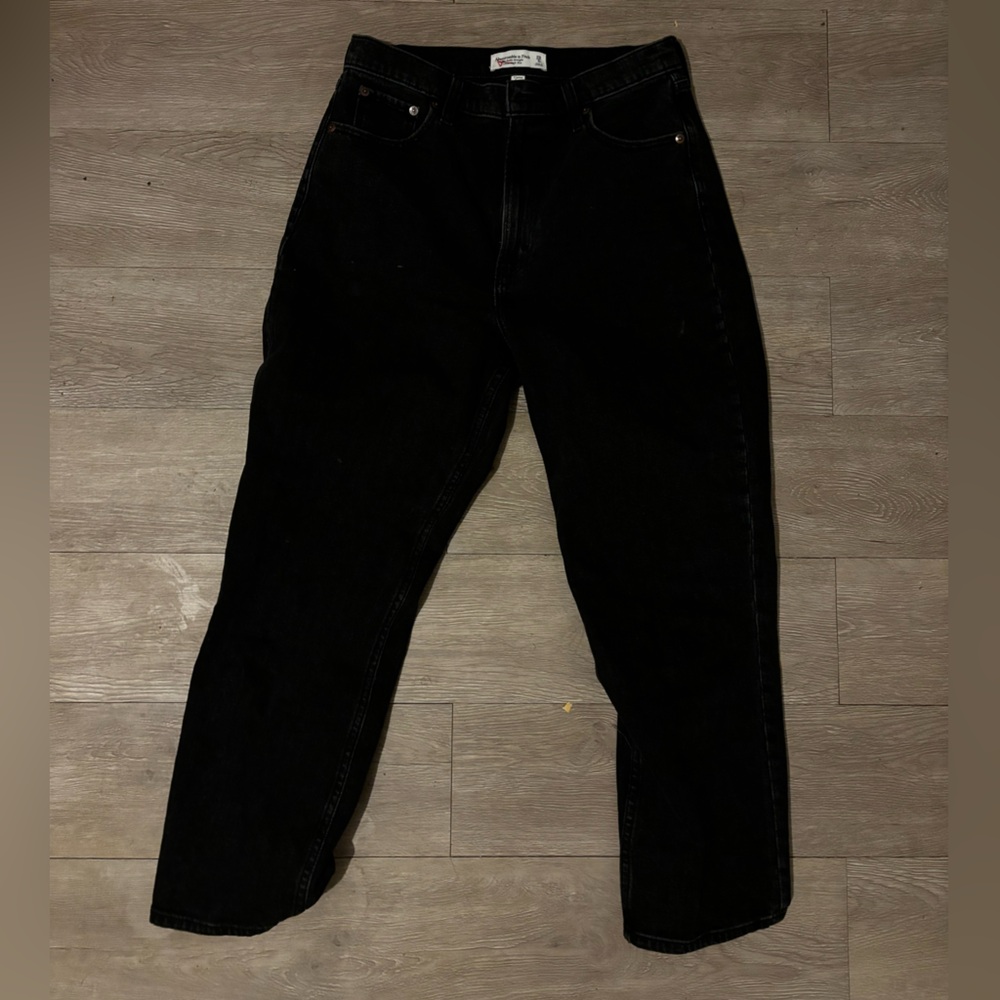 Abercrombie and fitch ankle straight ultra high curvy jeans size 29
